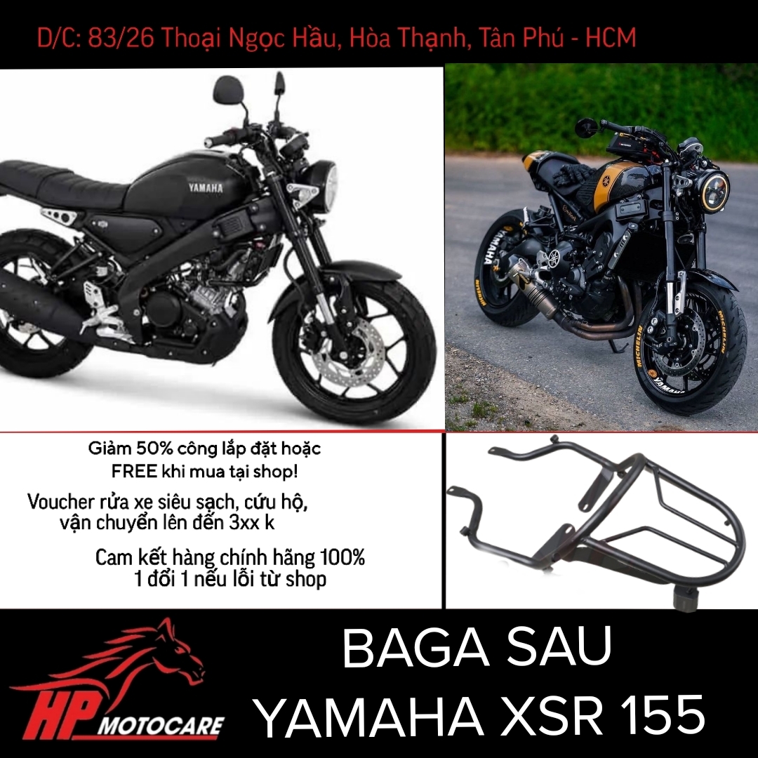 BAGA SAU YAMAHA XSR 155