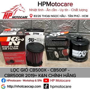 LỌC GIÓ CB500X - CB500F - CBR500R 2019+ K&N CHÍNH HÃNG