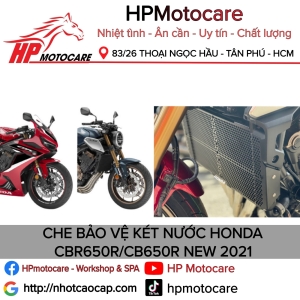 CHE BẢO VỆ KÉT NƯỚC HONDA CBR650R/CB650R NEW 2021