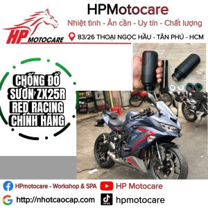 CHỐNG ĐỔ SƯỜN ZX25R RED RACING CHÍNH HÃNG