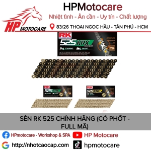 SÊN RK 525 CHÍNH HÃNG (CÓ PHỐT - FULL MÃ)