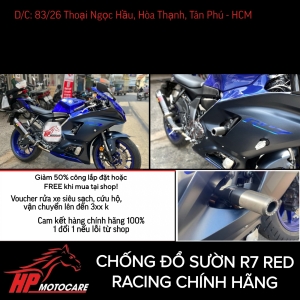 CHỐNG ĐỔ SƯỜN R7 RED RACING CHÍNH HÃNG