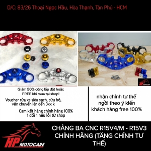  CHẢNG BA CNC R15V4/M - R15V3 CHÍNH HÃNG (TĂNG CHỈNH TƯ THẾ)