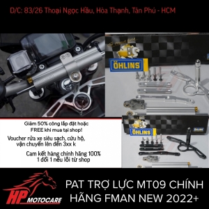 PAT TRỢ LỰC MT09 CHÍNH HÃNG FMAN NEW 2022+