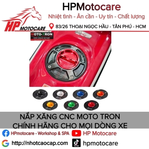 NẮP XĂNG CNC MOTO TRON CHÍNH HÃNG CHO MỌI DÒNG XE