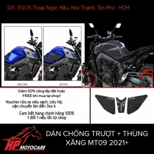 DÁN CHỐNG TRƯỢT + THÙNG XĂNG MT09 2021+