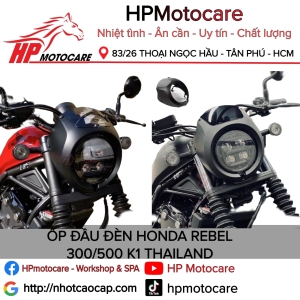 ỐP ĐẦU ĐÈN HONDA REBEL 300/500 K1 THAILAND