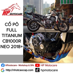 CỔ PÔ FULL TITANIUM CB1000R NEO 2018+