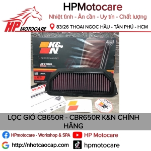 LỌC GIÓ CB650R - CBR650R K&N CHÍNH HÃNG