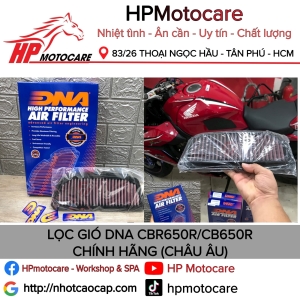 LỌC GIÓ DNA CBR650R/CB650R CHÍNH HÃNG (CHÂU ÂU)