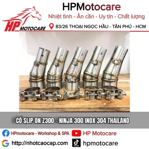 CỔ SLIP ON Z300 - NINJA 300 INOX 304 THAILAND