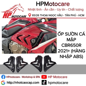 ỐP SƯỜN CÁ MẬP CBR650R 2021+ (HÀNG NHẬP ABS)