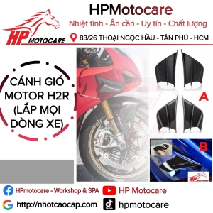 CÁNH GIÓ MOTOR H2R (LẮP MỌI DÒNG XE)