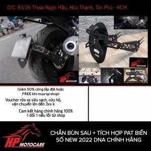 CHẮN BÙN SAU + TÍCH HỢP PAT BIỂN SỐ NEW 2022 DNA CHÍNH HÃNG