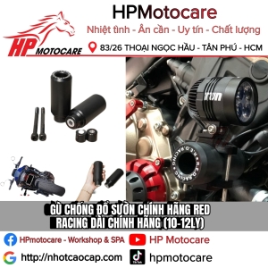 GÙ CHỐNG ĐỔ SƯỜN CHÍNH HÃNG RED RACING DÀI CHÍNH HÃNG (10-12LY)