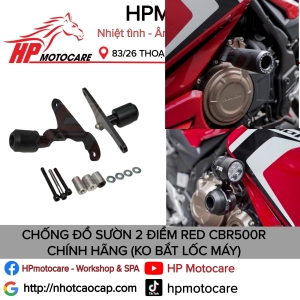 CHỐNG ĐỔ SƯỜN 2 ĐIỂM RED CBR500R CHÍNH HÃNG (KO BẮT LÓC MÁY)