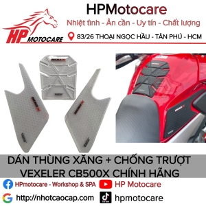 DÁN THÙNG XĂNG + CHỐNG TRƯỢT VEXELER CB500X CHÍNH HÃNG