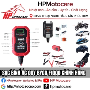 SẠC BÌNH ẮC QUY BYGD F1000 CHÍNH HÃNG