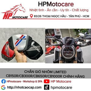 CHẮN GIÓ NHÔM LIMITED CB150R/CB300R/CB650R/CB1000R CHÍNH HÃNG