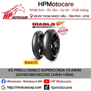 VỎ PIRELLI DIABLO SUPERCORSA V3 (NEW) 120/160/180/190/200 CHÍNH HÃNG