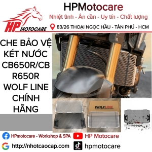 CHE BẢO VỆ KÉT NƯỚC CB650R/CBR650R WOLF LINE CHÍNH HÃNG