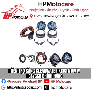 ĐÈN TRỢ SÁNG CLEARWATER KRISTA BMW GS/GSA CHÍNH HÃNG