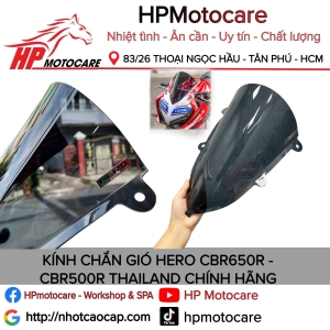 KÍNH CHẮN GIÓ HERO CBR650R - CBR500R THAILAND CHÍNH HÃNG