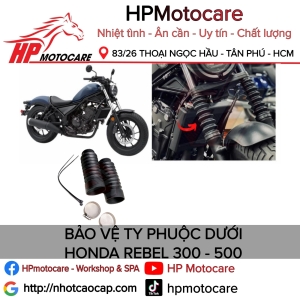 BẢO VỆ TY PHUỘC DƯỚI HONDA REBEL 300 - 500