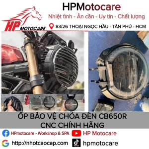 ỐP BẢO VỆ CHÓA ĐÈN CB650R CNC CHÍNH HÃNG