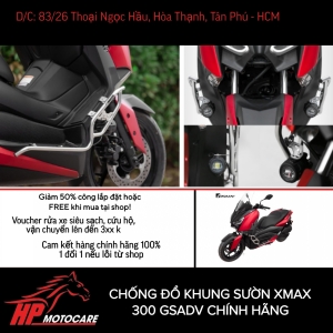 CHỐNG ĐỔ KHUNG SƯỜN XMAX 300 GSADV CHÍNH HÃNG