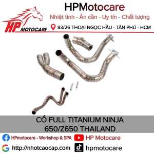 CỔ FULL TITANIUM NINJA 650/Z650 THAILAND