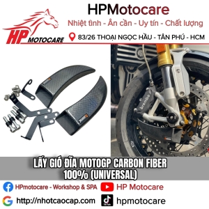 LẤY GIÓ ĐĨA MOTOGP CARBON FIBER 100% (UNIVERSAL)