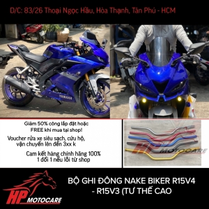 BỘ GHI ĐÔNG NAKE BIKER R15V4 - R15V3 (TƯ THẾ CAO)