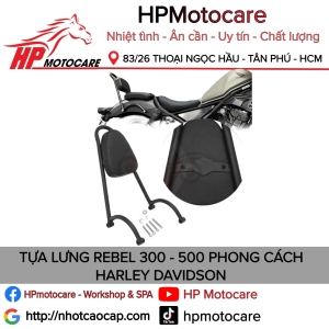 TỰA LƯNG REBEL 300 - 500 PHONG CÁCH HARLEY DAVIDSON