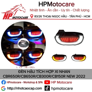 ĐÈN HẬU TÍCH HỢP XI NHAN CBR650R/CB650R/CB300R/CB150R NEW 2022