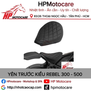 YÊN TRƯỚC KIỂU REBEL 300 - 500