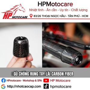 GÙ CHỐNG RUNG TAY LÁI CARBON FIBER