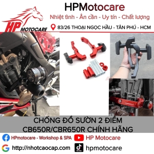 CHỐNG ĐỔ SƯỜN 2 ĐIỂM CB650R/CBR650R CHÍNH HÃNG