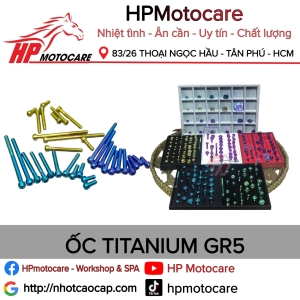 ỐC TITANIUM GR5