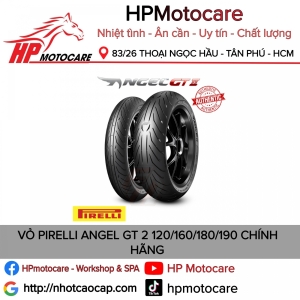 VỎ PIRELLI ANGEL GT 2 120/160/180/190 CHÍNH HÃNG