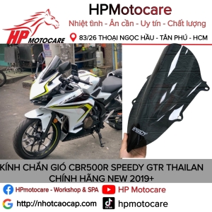 KÍNH CHẮN GIÓ CBR500R SPEEDY GTR THAILAN CHÍNH HÃNG NEW 2019+