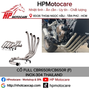 CỔ FULL CBR650R/CB650R (F) INOX-304 THAILAND