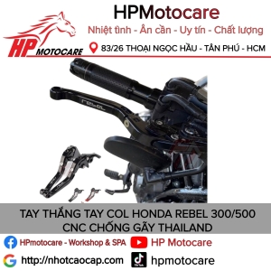 TAY THẮNG TAY COL HONDA REBEL 300/500 CNC CHỐNG GÃY THAILAND