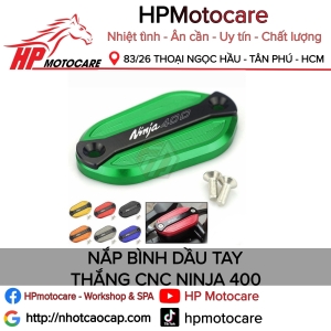 NẮP BÌNH DẦU TAY THẮNG CNC NINJA 400