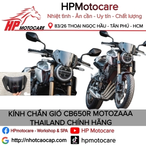 KÍNH CHẮN GIÓ CB650R MOTOZAAA THAILAND CHÍNH HÃNG