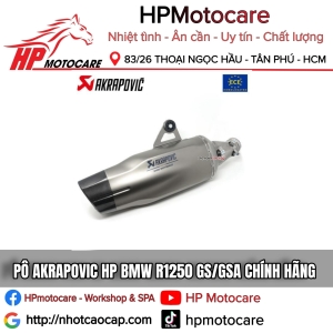 PÔ AKRAPOVIC HP BMW R1250 GS/GSA CHÍNH HÃNG