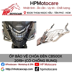 ỐP BẢO VỆ CHÓA ĐÈN CB500X 2019+ (CÓ CHỐNG RUNG)