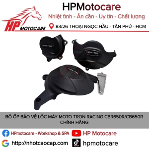 BỘ ỐP BẢO VỆ LỐC MÁY MOTO TRON RACING CBR650R/CB650R CHÍNH HÃNG